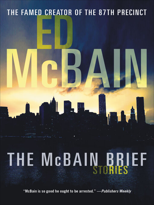 Title details for The McBain Brief by Ed McBain - Available